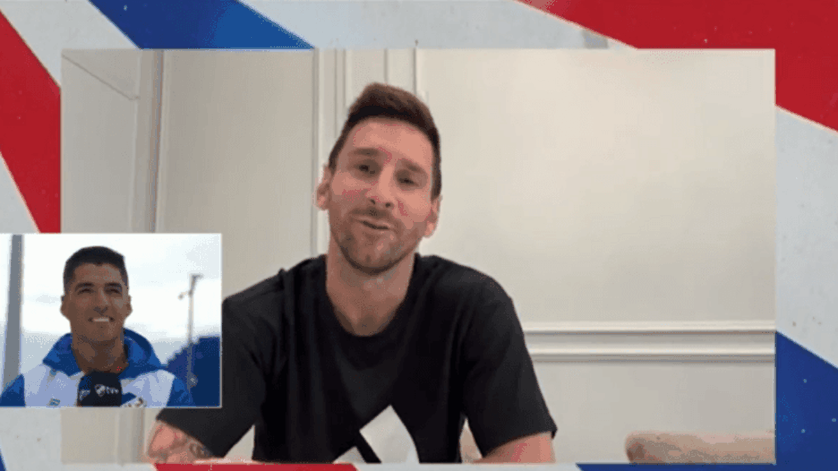 El inesperado mensaje de Lionel Messi a Luis Suárez por su llegada a Nacional: Nosotros los hinchas de Newells...