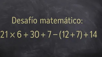 Imagen de pizarra para Desafío Matemático: ordená los pasos de este problema como un verdadero reto