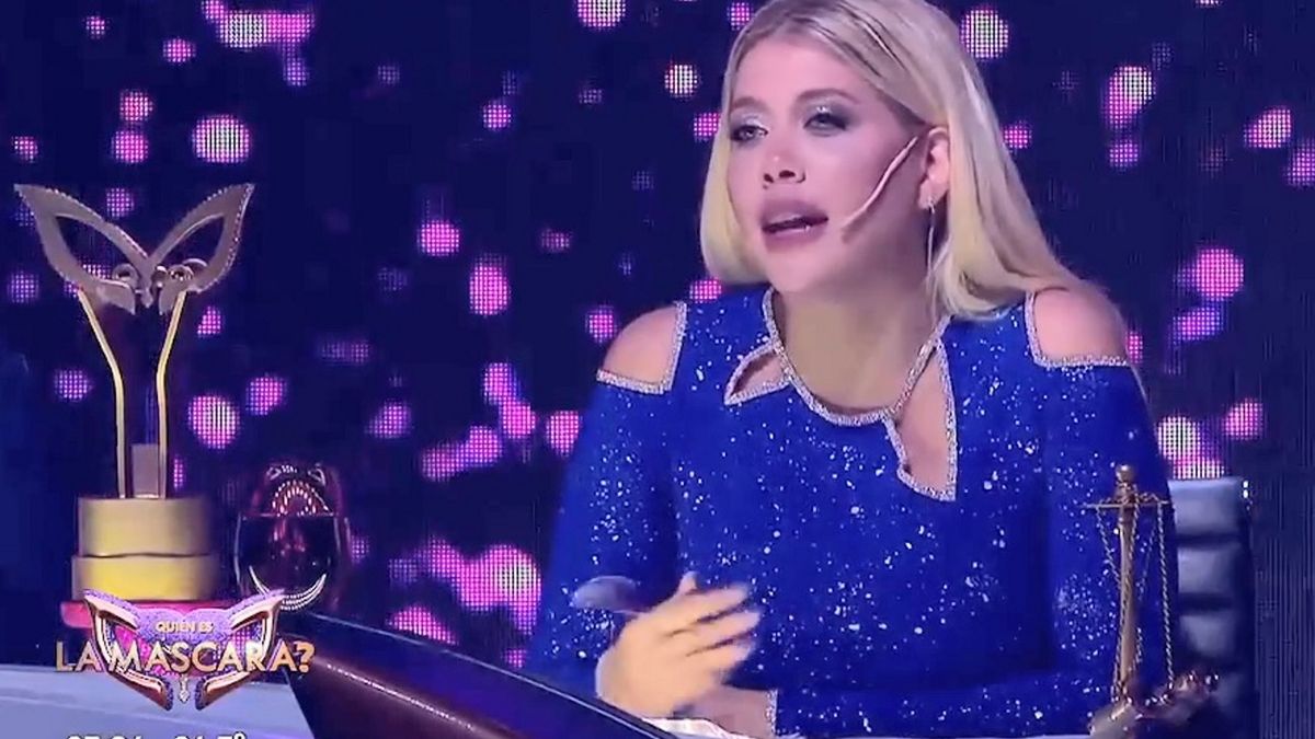 "Tengo unas ganas de agarrarme a las pi&ntilde;as con alguien" dispar&oacute; Wanda Nara en &iquest;Qui&eacute;n es la m&aacute;scara? (Telefe).&nbsp;