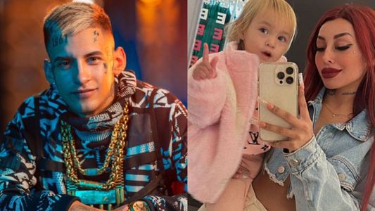 Tamara Báez hizo emocionar a L-Gante con un tierno mensaje de su hija Jamaica en medio de su detención