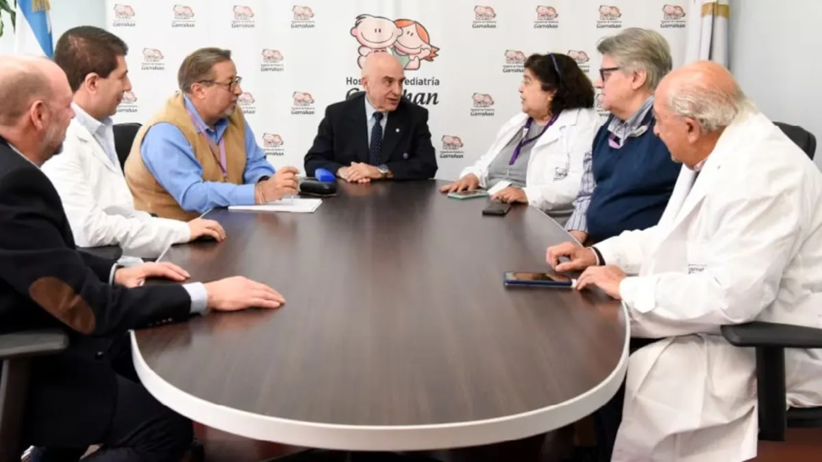 Mariano Pirozzo fue designando como nuevo director m&eacute;dico del Hospital Garrahan. (Foto: prensa Hospital Garrahan)