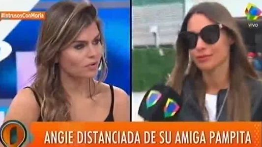 El mensaje de Angie Balbiani a Pampita, en su nuevo rol como panelista de Intrusos