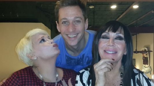 El festejo íntimo de Moria Casán y Carmen Barbieri