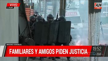 Piedrazos y palazos en la marcha que pide justicia por Braian, joven asesinado por una patota en Pilar