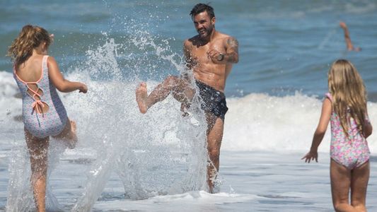 Las vacaciones de Poroto Cubero con sus hijas y sin Nicole