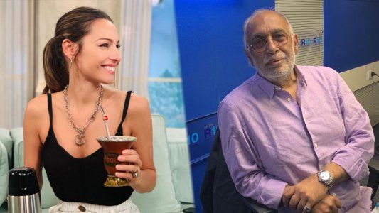El tenso móvil del Negro Oro con Pampita que la modelo prefirió no poner al aire