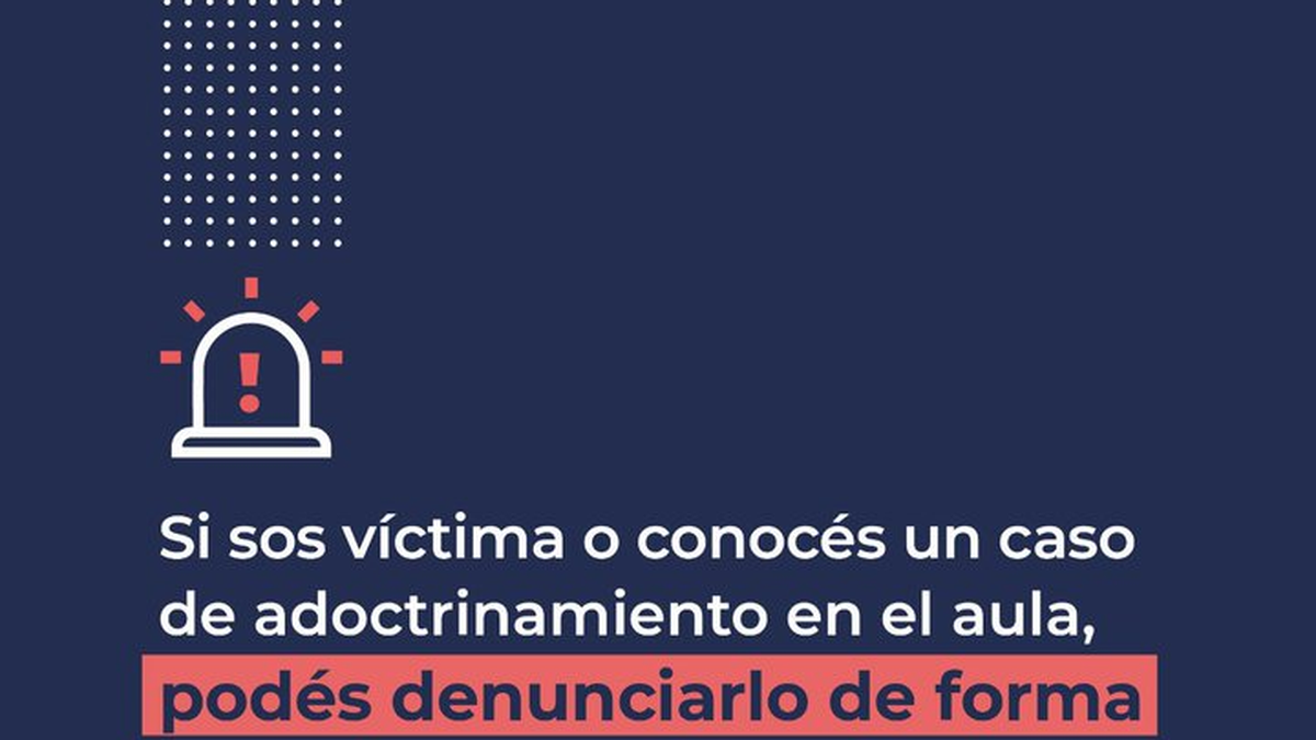 El Gobierno lanzó una línea anti-adoctrinamiento ante la marcha universitaria federal contra el ajuste