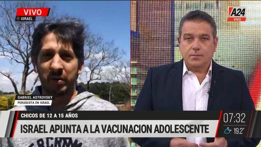 Israel se prepara para vacunar a adolescentes en mayo