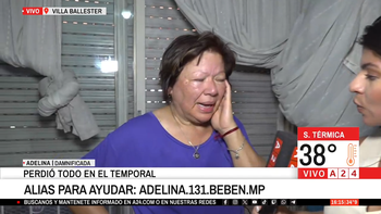No tengo vida para recuperar todo lo que perdí: el desgarrador relato de una jubilada afectada por el temporal