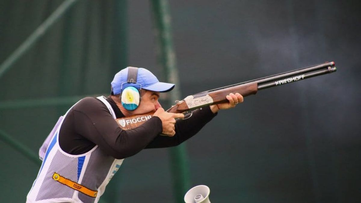 Federico Gil fue uno de los mejores en la primera jornada de skeet (tiro) de los Juegos Olímpicos Tokio 2020.&nbsp;