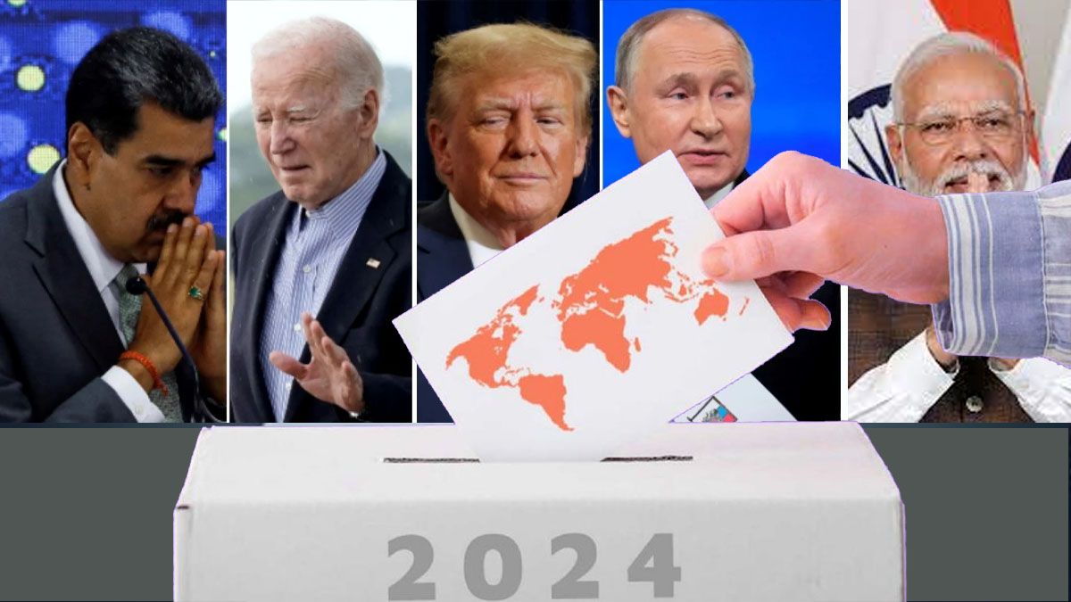 2024 el año en que un mundial de elecciones definirá el nuevo mapa de