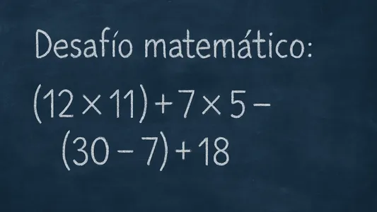 Desafío matemático: la cuenta parece fácil, pero muchos erran el resultado