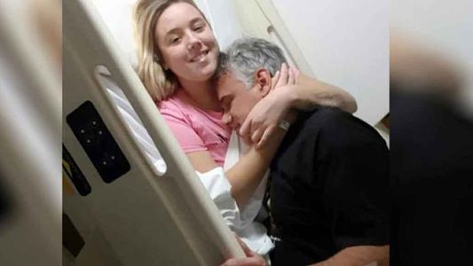 Patricio Di Palma y su hija Agustina se tatuaron el riñón que le donó el ex piloto del Turismo Carretera