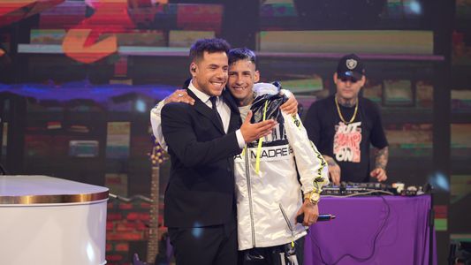 L-Gante estuvo en el debut de Fer Dente por la pantalla de América: las fotos