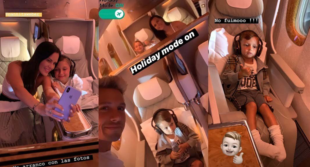 El paradisíaco destino de Natalie Weber y Mauro Zárate para sus vacaciones