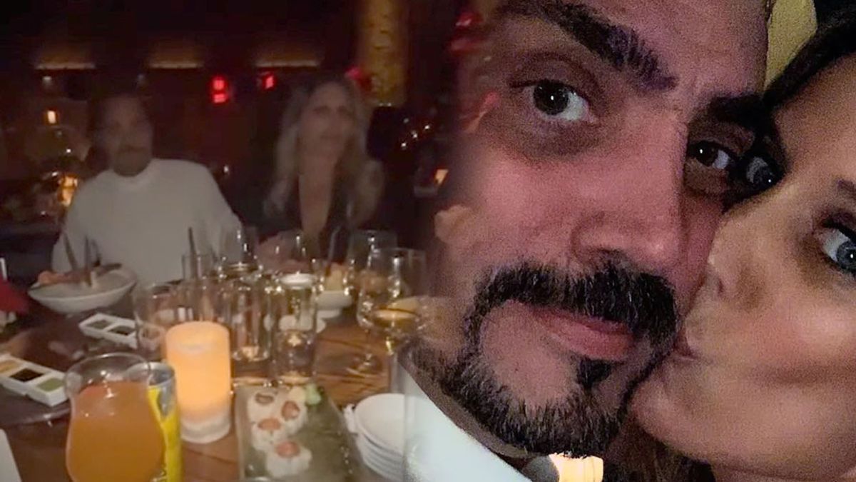 Rocío Marengo superó la reciente crisis con su pareja, y formó parte de los festejos de cumpleaños de Martita y Felipe Fort en Los Ángeles. 