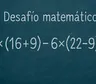 Desafío matemático: ¿en cuánto tiempo lo podés resolver?