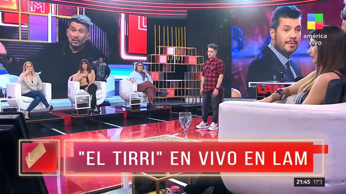 Luciano El Tirri visitó LAM (América TV) en el mes de julio pasado, donde habló de su relación con Marcelo Tinelli, su primo. 