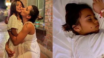 Tras unos días difíciles, Cinthia Fernández mostró un importante avance de su hija