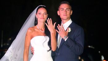 Dos famosos sorprendieron al mostrarse muy juntitos en el casamiento de Oriana Sabatini y Paulo Dybala