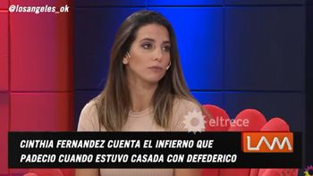 Cinthia Fernández reveló por primera vez dos episodios violentos que vivió con Matías Defederico