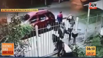 Tremendo ataque piraña a un joven por la ropa en Longchamps