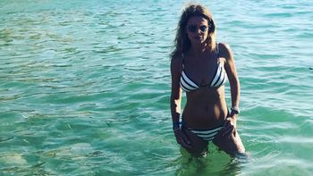 Flavia Palmiero: Las vacaciones fueron hace quince días, estoy en Buenos Aires grabando