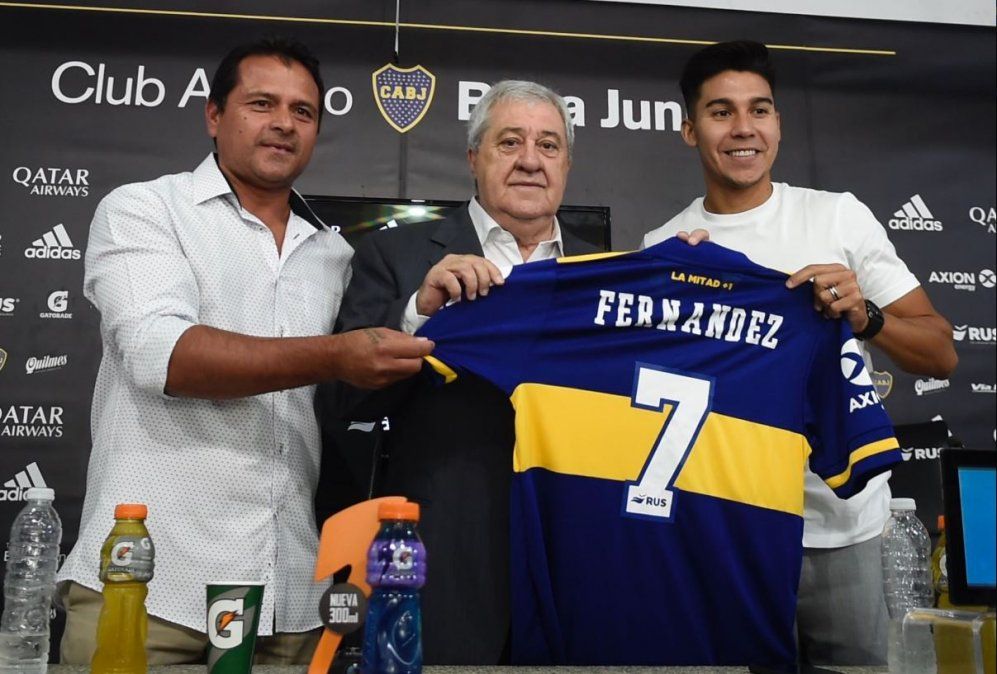 Pol Fernández: Román fue fundamental para mi decisión de volver a Boca