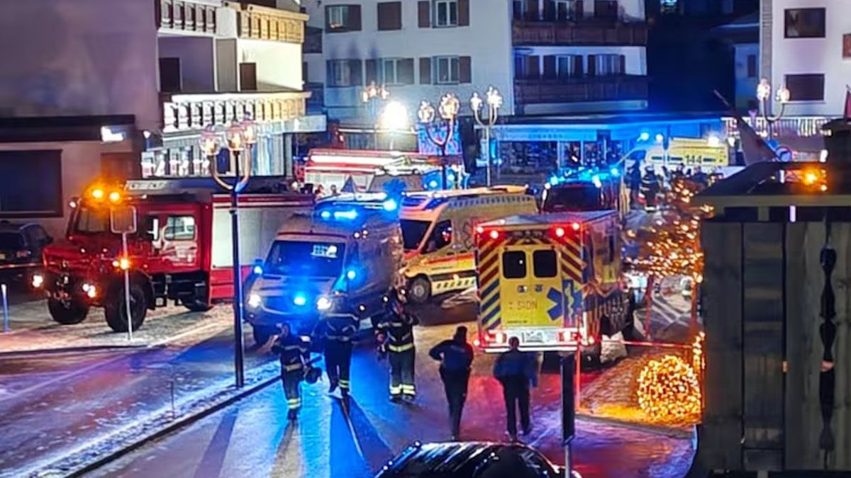 El desgarrador relato de los sobrevivientes del incendio masivo en Suiza que dejó 40 muertos. (Foto: archivo)