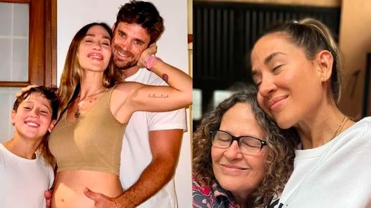 Así fue el conmovedor primer encuentro de la mamá de Jimena Barón con su nieto Arturo