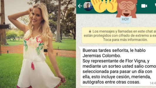 Flor Vigna luego de denunciar a un falso manager:  Es más que nada una alerta de cuidado