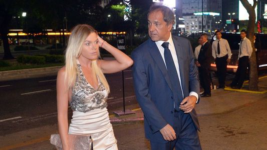 Daniel Scioli y Gisela Berger, separados a cinco meses del nacimiento de su hija