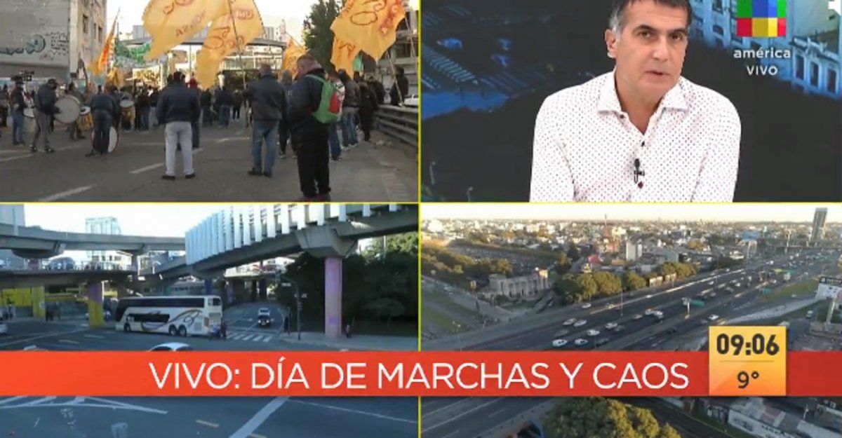 La advertencia de Antonio Laje tras un nuevo piquete