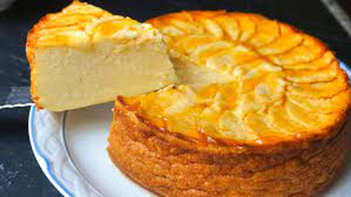 La receta fácil de mi abuela: TARTA CREMOSA DE MANZANA