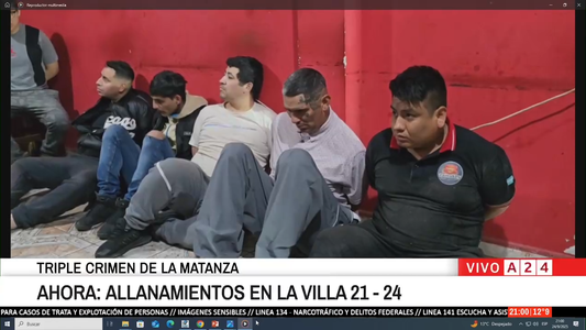 Triple crimen en Florencio Varela: gran operativo en Villa Zavaleta para dar con el presunto autor intelectual narco