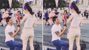 El pedido de casamiento en Disney que sorprendió a la actriz