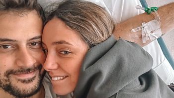 Internaron a Diego Leuco y su novia Sofía Martínez contó su diagnóstico: Fue una noche difícil