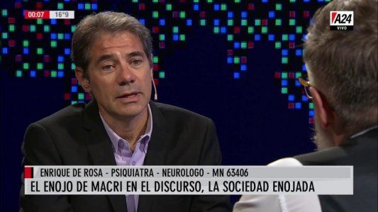 Enrique De Rosa sobre la salud de Florencia Kirchner: “Yo no pondría que alguno de mis hijos tiene estrés postraumático”