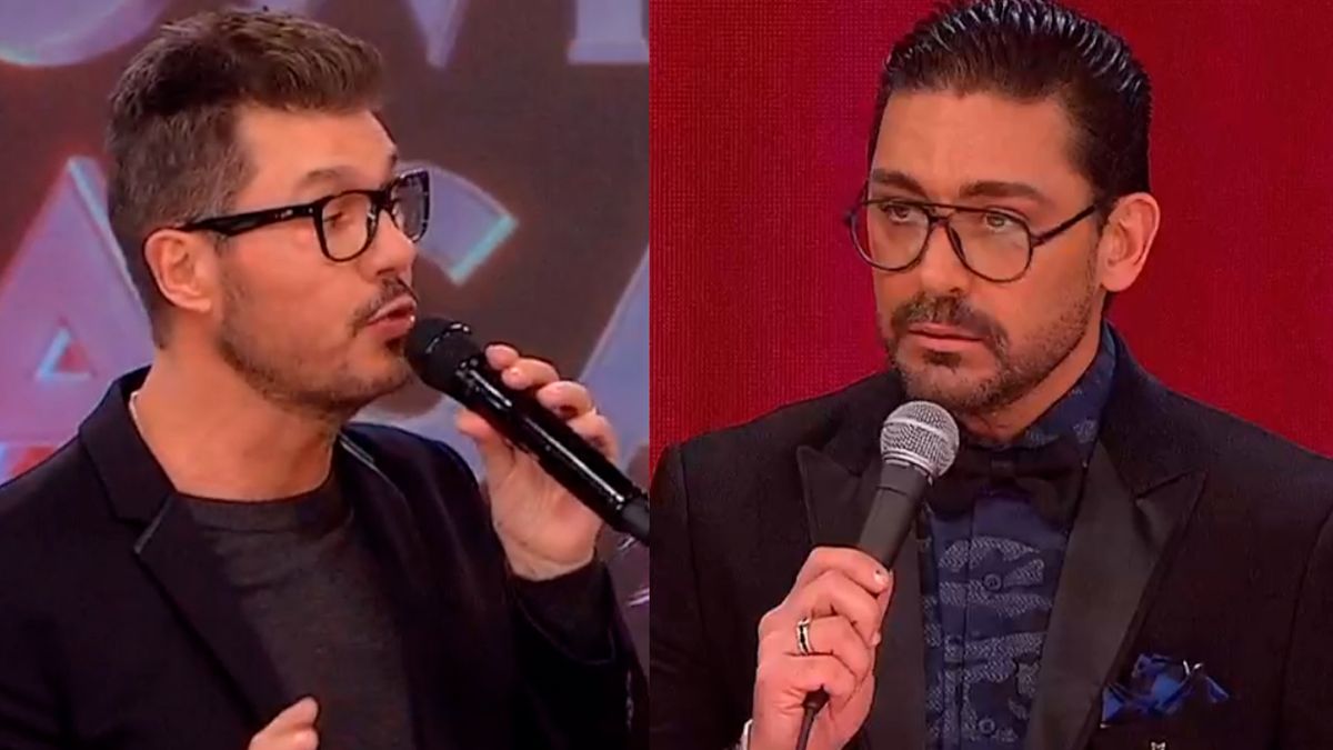 El enojo al aire de Marcelo Tinelli con Hernán Piquín.