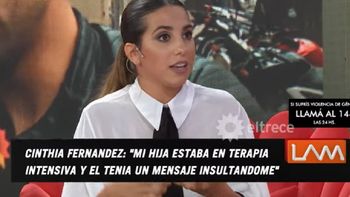 Duro descargo de Cinthia Fernández contra Matías Defederico: Lo que pasó fue muy feo, nunca lo dije