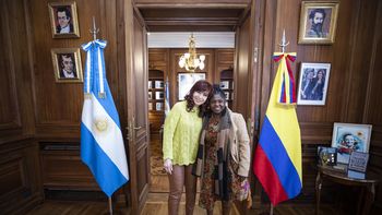 Cristina Kirchner se reunió con la vicepresidenta electa de Colombia