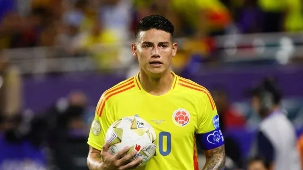 La POLÉMICA denuncia de James Rodríguez sobre la final entre Argentina y Colombia de la Copa América 2024: Nos...