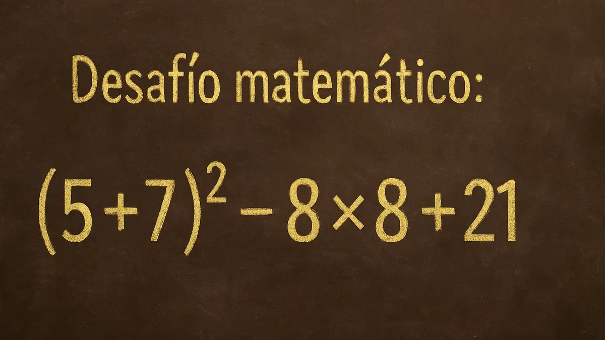 La regla esencial para resolver este desafío matemático es conocido como PEMDAS (por sus siglas en inglés) o jerarquía de operaciones.