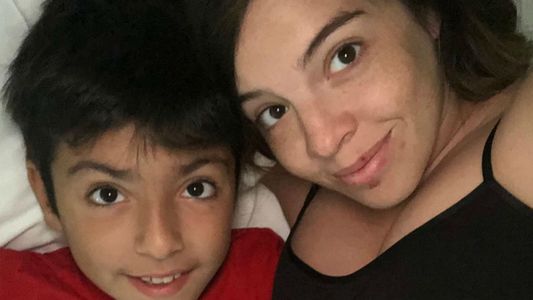 Dalma Maradona y su bronca por no poder estar en el primer día de clases de Benjamín