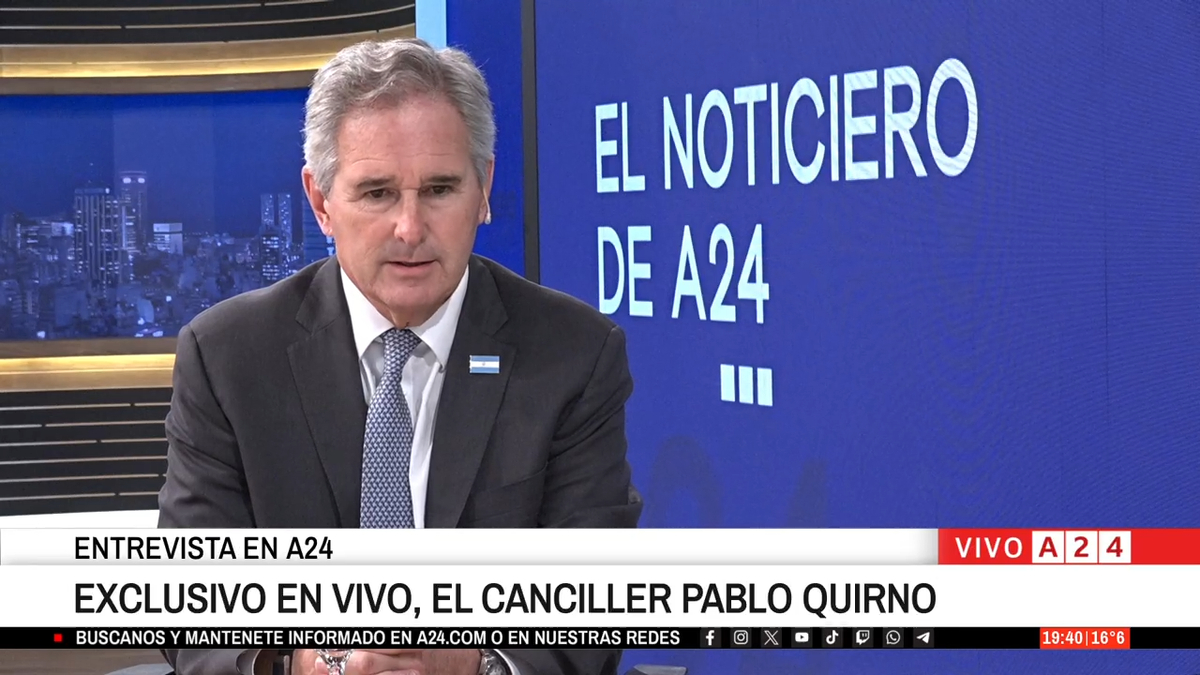 El canciller defendió la presentación ante el Tribunal del Mar contra la explotación petrolera británica en Malvinas. (Foto: captura de pantalla)