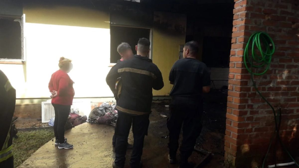El inmueble que protagonizó el desesperante episodio. Foto: Misiones Online.&nbsp;