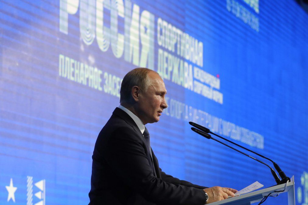 Putin: Nuestros deportistas son los primeros interesados en que el tema del dopaje quede en el pasado