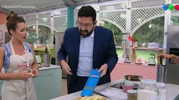 El tremendo susto que sufrió Camila Homs en medio de Bake Off Famosos: Me vas a hacer...