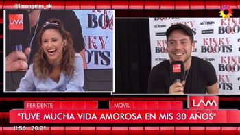 Lourdes Sánchez quiere darle a Fer Dente: Tenemos una tensión amorosa