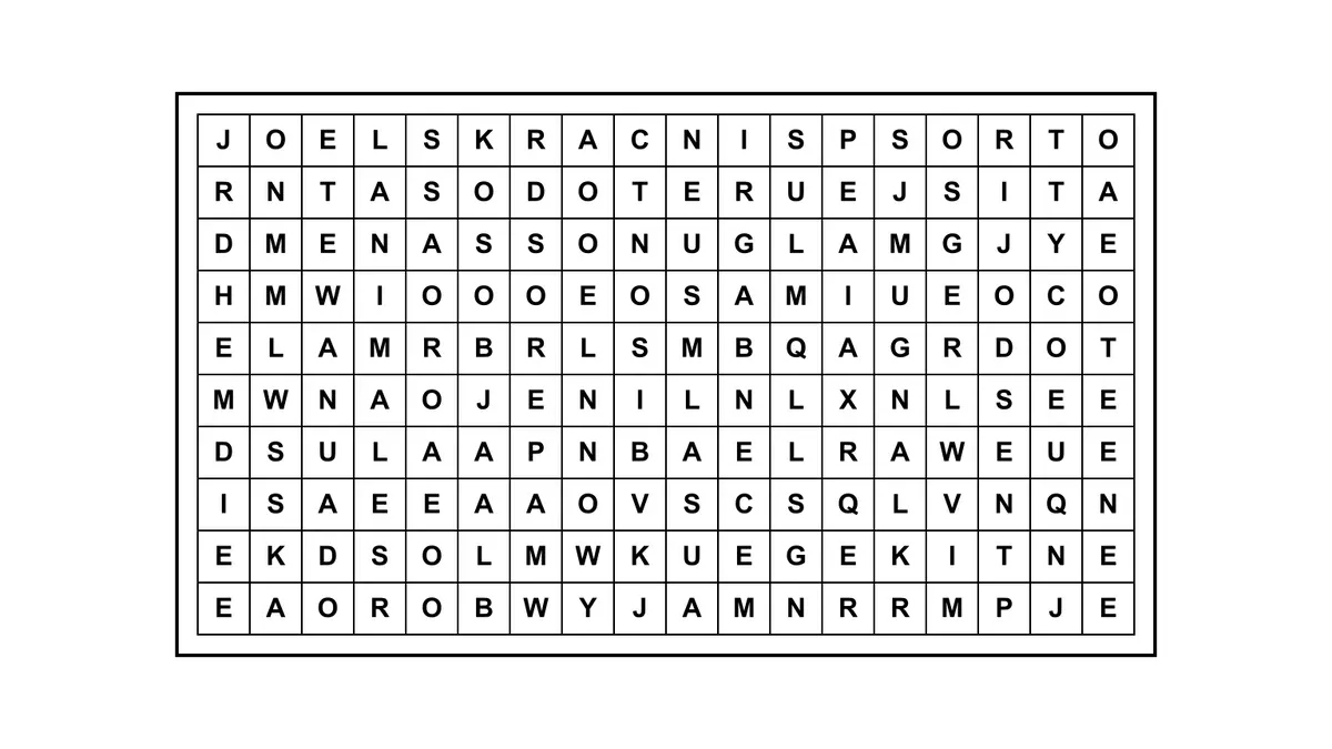 Encontrá la frase escondida en una sopa de letras con una cita célebre